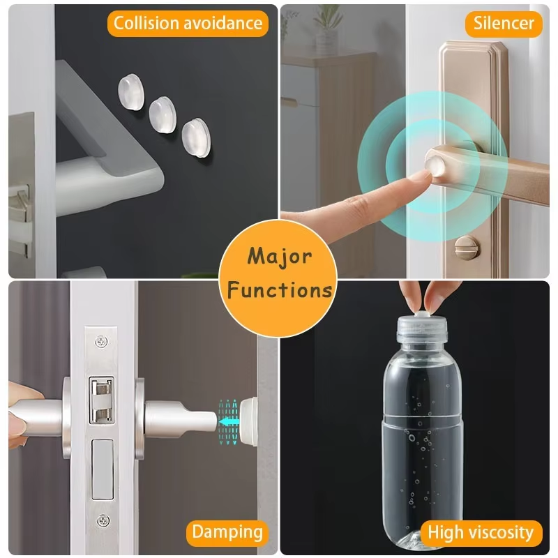 Strong Self-Adhesive Clear Door Stopper – Extra Grip & Wall Protection Strong Self-Adhesive Clear Door Stopper – Extra Grip & Wall Protection